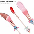 Baby Makeup Brushes 5Pcs Set Stitch Theme Cosmetic Brushes Set