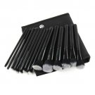 15pcs/set Makeup Brushes Face Powder Eyeshadow Lip Brush & Free Bag Black Set