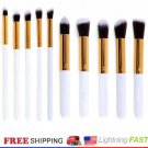 10Pcs Mermaid Makeup Brush Eyebrow Shadow Contour Set Green Purple Fashion Use