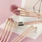 12Pcs Makeup Brushes Set Eyebrows Face Lip Cosmetic Makeup Brush Pink Gold New