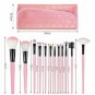 12Pcs Makeup Brushes Cosmetic Face Lip Eyebrows Powder Foundation Colorful Tool