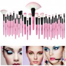 32Pcs Makeup Brushes Eyebrow Face Lip Pencil Brush With Cosmetic Bag New Style
