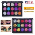 15 Colors Matte Eyeshadow Makeup Kit Shimmer Glitter Eye Shadow Powder Palette