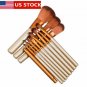 Makeup 12x Brushes Set Powder Foundation Eyeshadow Eyeliner Lip Brush Tool NEW