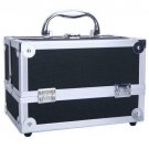 Large Pro Aluminum Makeup Train Case Box Jewelry Cosmetic Organizer w/ Mirror