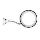 Suction Cup Makeup Flexible Mirror 7" 10X Goodneck 360 Degree with LED Light New