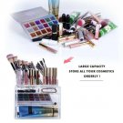 4 Drawers Clear Jewelry Cosmetic Organizer Makeup Case Storage Holder Box Gift