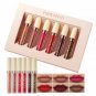 6pcs Lipstick Set Matte Liquid Lip Gloss Waterproof Long Lasting Makeup
