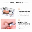 3 Seconds Eyeshadow Makeup Double Layer Coloured Gradation Cosmetic Brush Gift