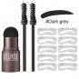 Stencils One Step Brow Stamp Shaping Kit Eyebrow- Stamp Shaping -Makeup Set