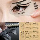 10pcs Eyeliner Stencil Eyeshadow Guide Smokey Cat Quick Eye Makeup Tool Set