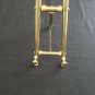Vintage Brass Metal 10"x4"  Tabletop Picture Plate Stand Easel Sign Holder