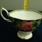 Vintage Needle Point Royal Albert Tea Cup and Saucer, Excellent Condition