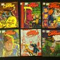 Lof of 9 Steve Canyon Comic Strip Reprint Books Milton Caniff 1980s Kitchen Sink