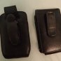 lot of two great BlackBerry OEM Genuine Leather magnetic closes and belt clips