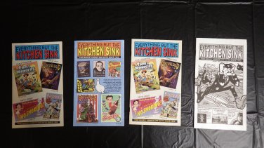 Kitchen Sink Press! Spring 1991-1992Catalog! Hard to find