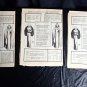 1970s CHAPTERS comic strip vintage newspaper #3,4,5 1980