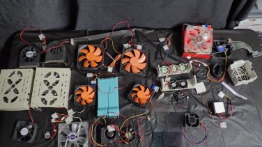 PC Cooling Fans large Lot!