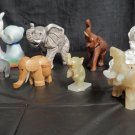 lot of small elephants various materials