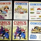 Lot of Comics Revue (1984 Comics Review)  1-50, 69 missing issue 3