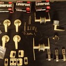 lot of Kwikse Leverset 488dl From the Delta Series and assorted parts handles