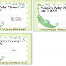 10 Pea In A Pod Baby Shower Scratch Off Games