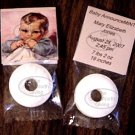 Personalized Baby with Blanket Baby Shower Mint Topper Party Favors
