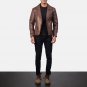 Raiden Brown Leather Jacket