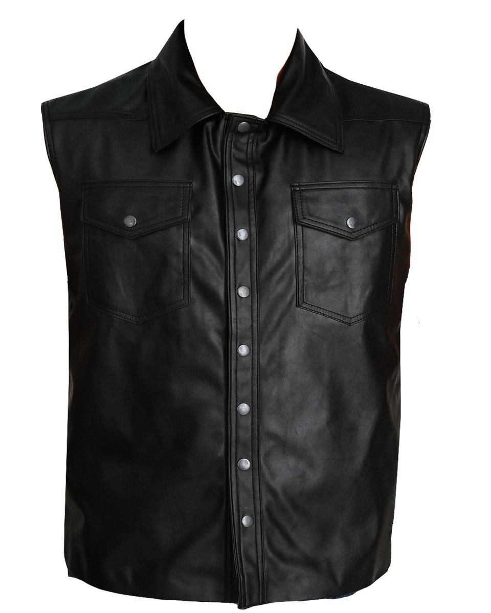 Undertaker Leather Vest