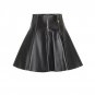 Womens Sheep Leather Mini Skirt