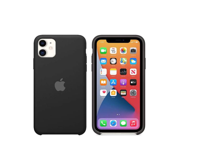 Back Case for iPhone 11 (Soft | Silicon | Black)