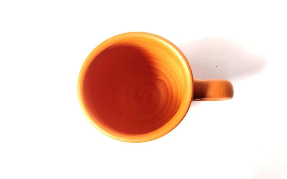Handcrafted Mitti Ke Cup Clay Cup/Kullad Cups 225 ML Set of 4 (W2)