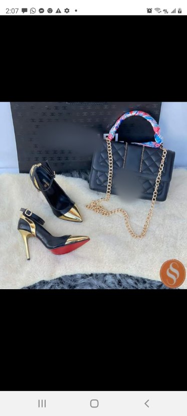 Shoe nd purse set