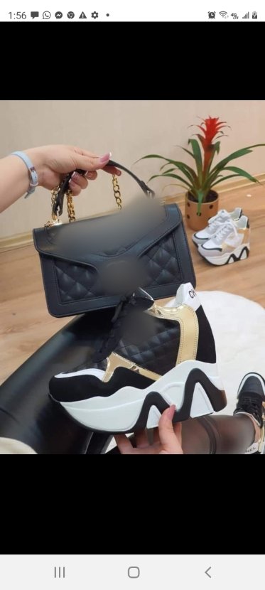 Shoe nd purse set