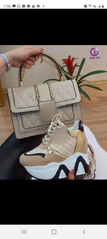 Shoe nd purse set