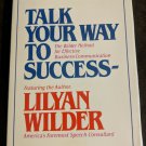 Talk Your Way to Success Cassette by Wilder, Lilyan