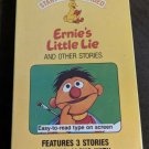 Sesame Street-Start-To-Read Video:Ernie's Little Lie (VHS)