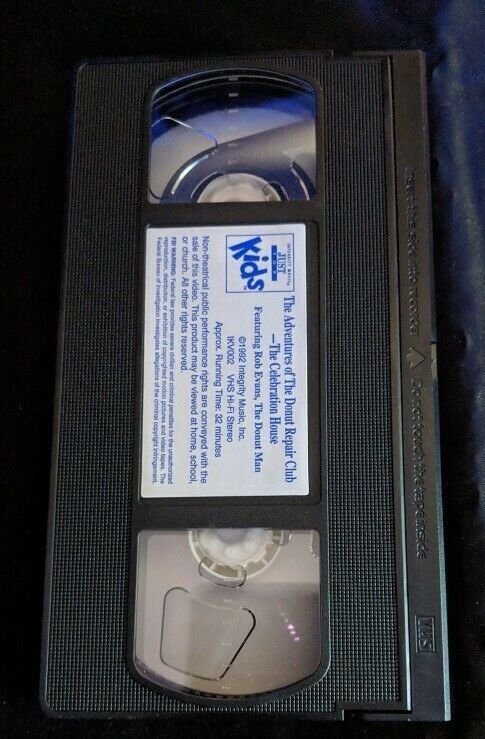 The Donut Man The Celebration House VHS