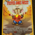 An American Tail - Fievel Goes West VHS 1992 Steven Spielberg