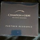Champion of Hope Joel Osteen Ministries,  New & Sealed