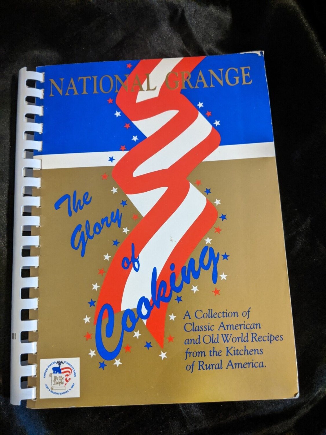 National Grange The Glory Of Cooking Cookbook Volume 3 1986