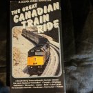 The Great Canadian Train Ride VHS Tape, Publisher's Choice, Doug Jones