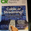 CR CONSUMER REPORTS MAGAZINE, Cable or Streaming  AUGUST, 2017  VOL. 82  NO. 8