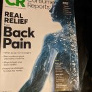 CR CONSUMER REPORTS MAGAZINE,  Real Relief From Back  JUNE, 2017  VOL. 82  NO. 4