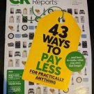 CR Consumer Reports Magazine February 2018 43 Ways To Pay Less