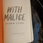 With Malice by Eileen Cook (2016, Hardcover 1st Edition)
