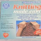 Knitting Made Easy (Interactive CD-Rom, 2002)