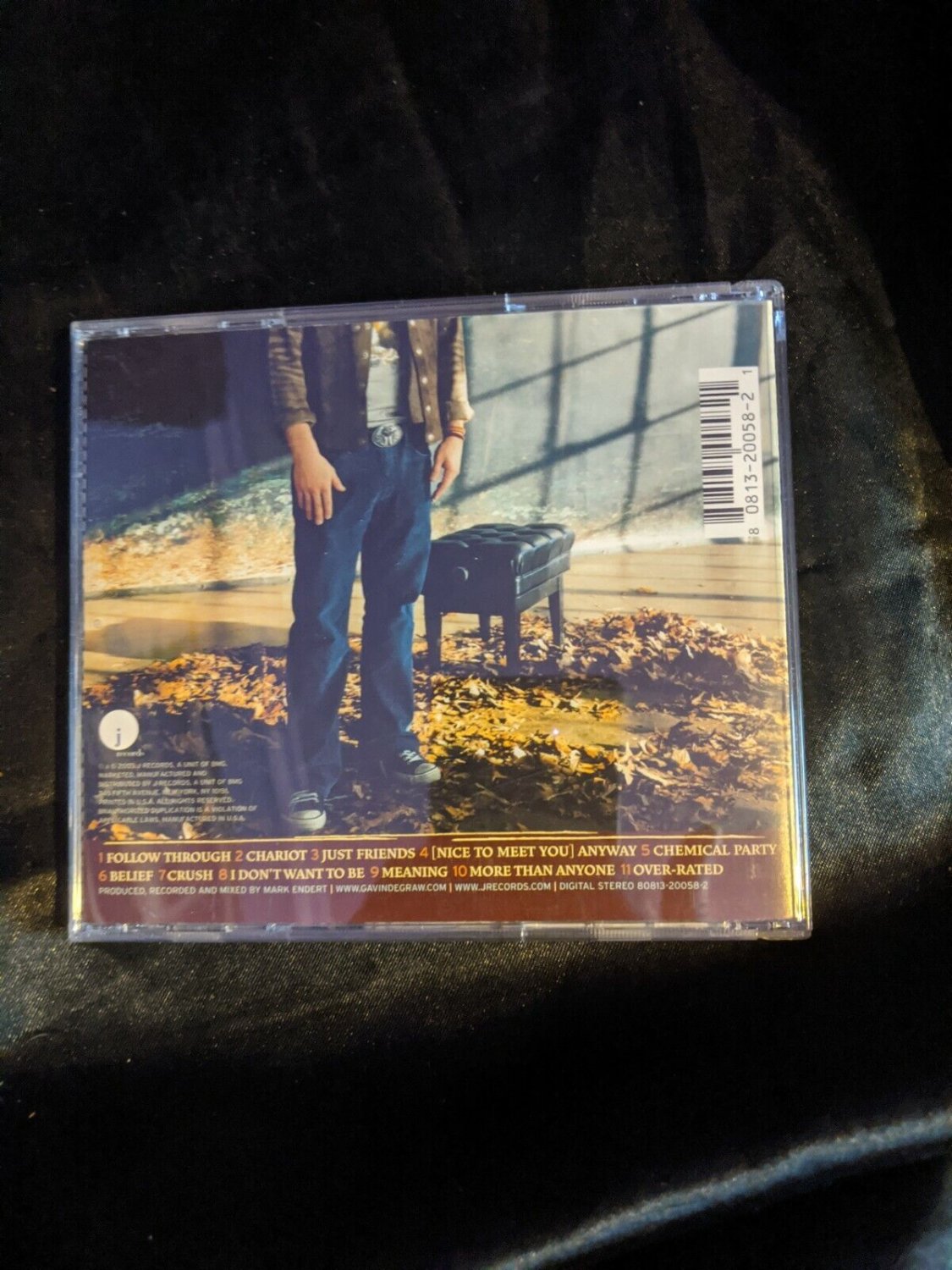 Gavin Degraw Chariot CD 1 Disc Complete Audio Music