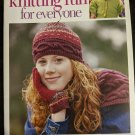 Knitting Fun For Everyone Pattern Booklet 2005 BH&G Tote Hoodie Scarf Easy - Adv