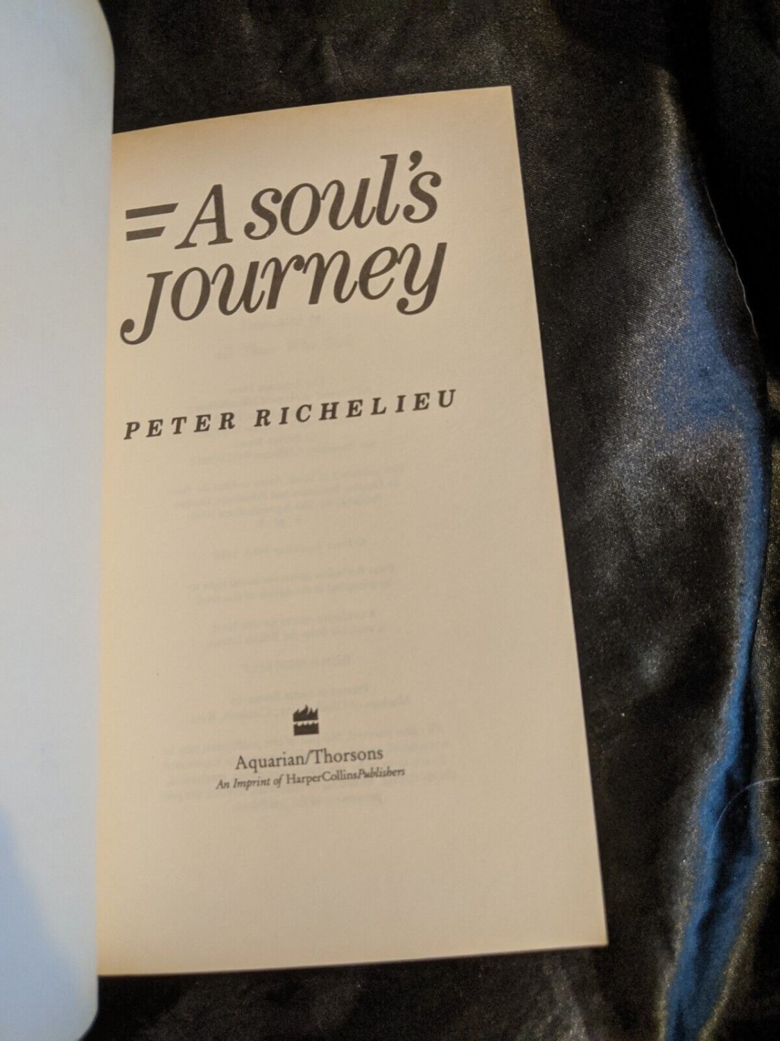 Soul's Journey by Peter Richelieu